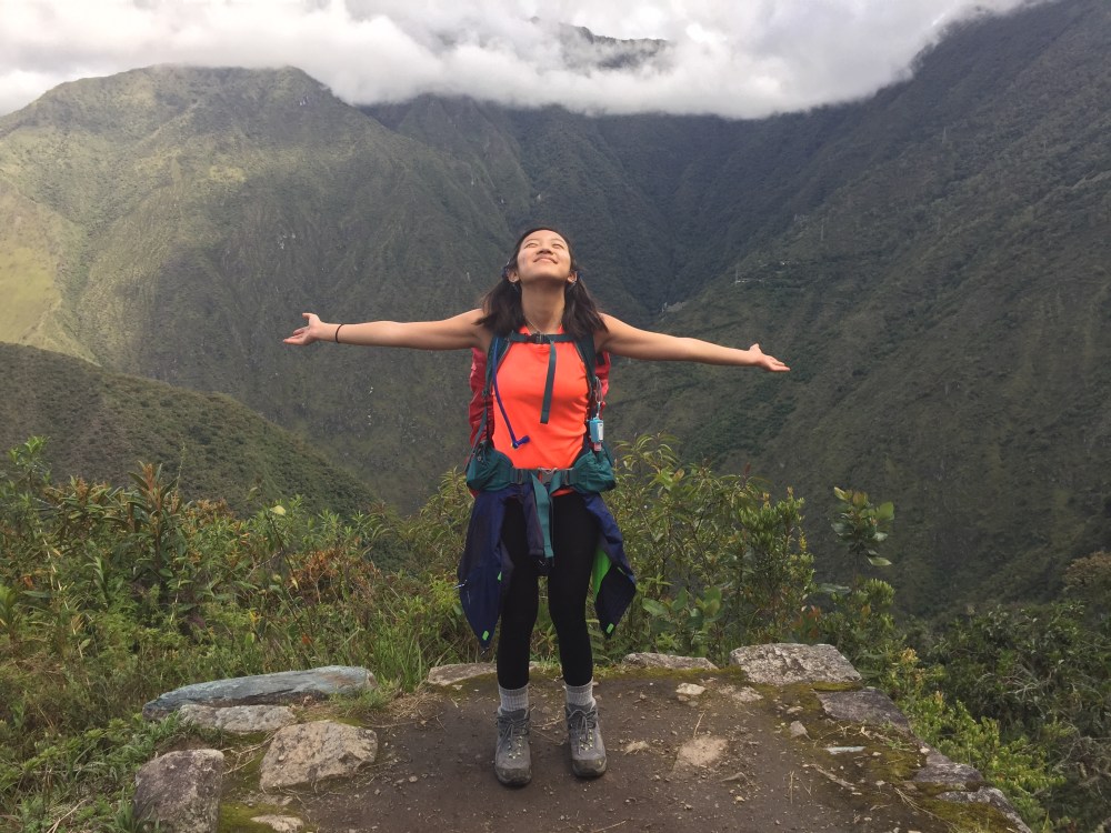 Breathing in that Andes Air