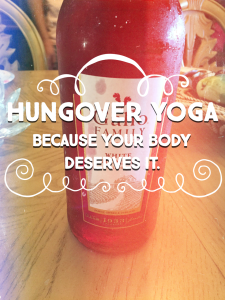 Hungover Yoga