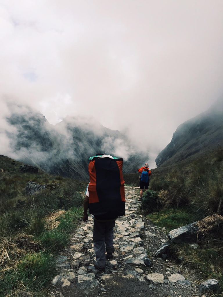 The real heroes of our trek: our porters